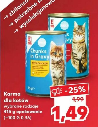 Kaufland Karma dla kotów oferta