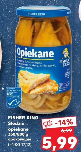FISHER KING Śledzie opiekane