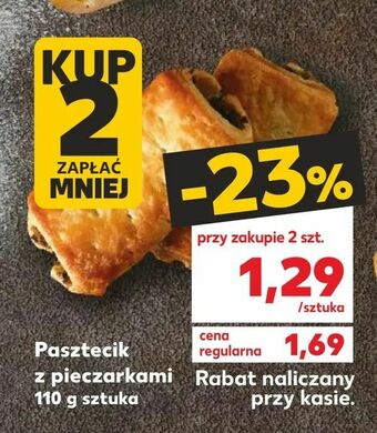 Kaufland Pasztecik z pieczarkami oferta