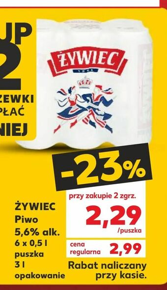 Kaufland ŻYWIEC Piwo 5,6% alk oferta