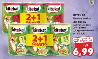 Kaufland KITEKAT Karma mokra dla kotów oferta