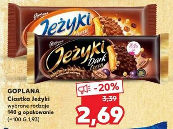 Kaufland GOPLANA Ciastka Jeżyki oferta