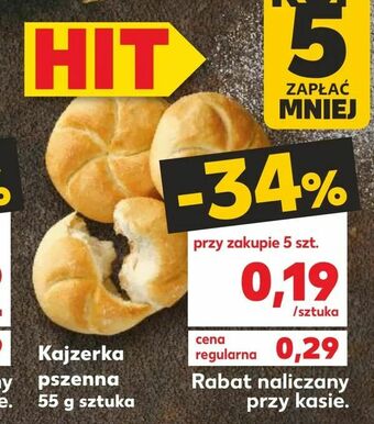 Kaufland Kajzerka pszenna oferta