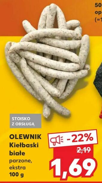 Kaufland OLEWNIK Kiełbaski białe oferta