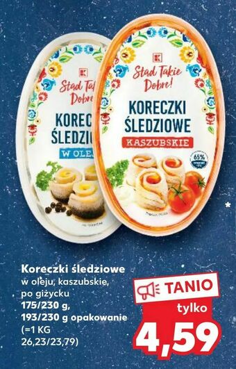 Kaufland Koreczki śledziowe oferta