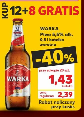 Kaufland WARKA Piwo 5,5% alk oferta