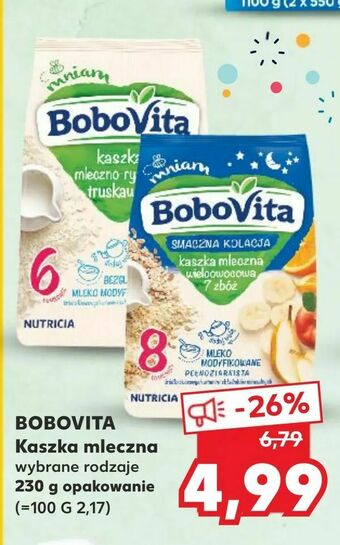 Kaufland BOBOVITA Kaszka mleczna oferta