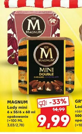 Kaufland MAGNUM Lody mini oferta