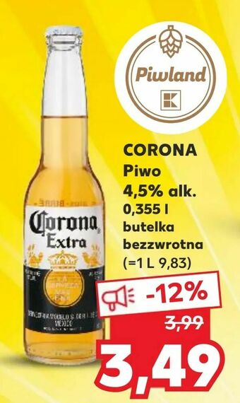 Kaufland CORONA Piwo 4,5% alk oferta