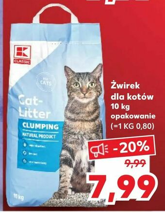Kaufland Żwirek dla kotów oferta