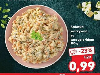 Kaufland Sałatka warzywna ze szczypiorkiem oferta