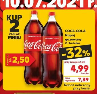 Kaufland COCA-COLA Napój gazowany oferta