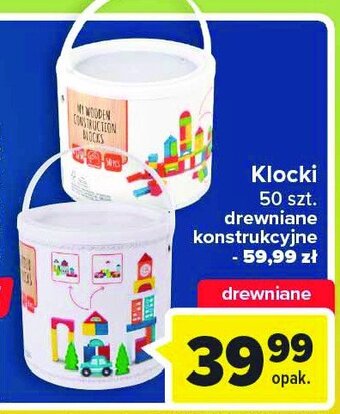 Carrefour Klocki drewniane oferta