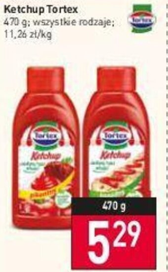 tortex ketchup 470g