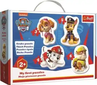 Smyk Trefl, baby classic, psi patrol, skye, marshall, chase i rubble, puzzle oferta