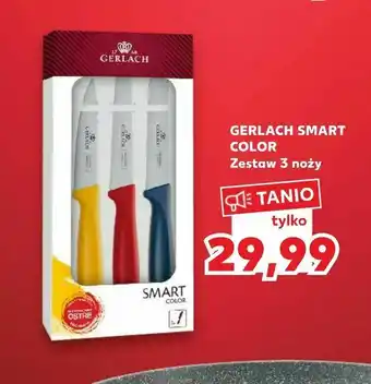 Kaufland GERLACH SMART COLOR Zestaw 3 noży oferta