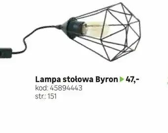 Leroy Merlin Lampa stołowa Byron 47 oferta