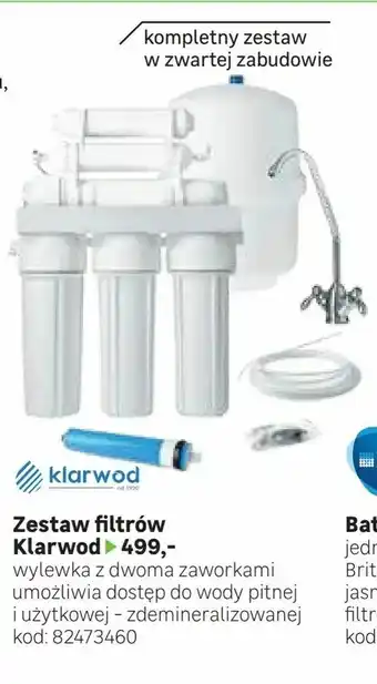 Leroy Merlin Zestaw filtrów Klarwod oferta