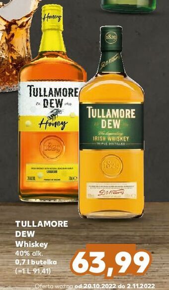 Kaufland Whisky tullamore dew honey oferta