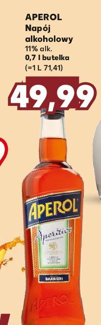 Kaufland Likier aperol aperitivo oferta