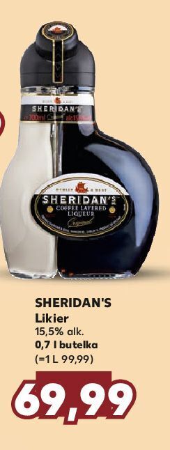 Kaufland Likier sheridan's coffee oferta