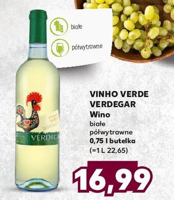 Kaufland Wino vinho verde verdegar oferta