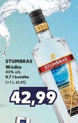Kaufland Wódka stumbras centenary oferta