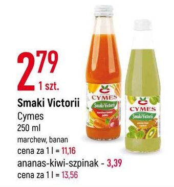 E.Leclerc Sok ananas kiwi szpinak cymes smaki victorii oferta