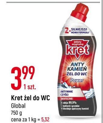 E.Leclerc Żel do wc power kret oferta