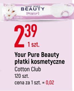 E.Leclerc Płatki kosmetyczne your pure beauty oferta