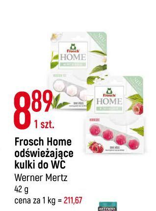 E.Leclerc Kulki do wc malina frosch home oferta