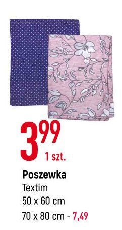 E.Leclerc Poszewka 70 x 80 cm textim oferta