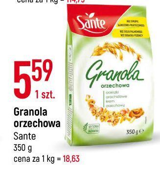 E.Leclerc Granola orzechowa sante oferta