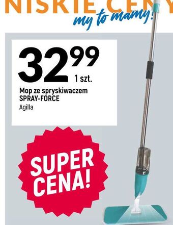 E.Leclerc Mop ze spryskiwaczem agilla oferta