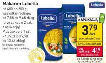 Stokrotka lubella makaron 400g oferta