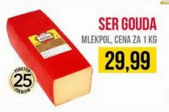 Delikatesy Ribena mlekpol ser gouda 1kg oferta