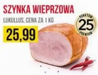 Delikatesy Ribena lukullus szynka wieprzowa 1kg oferta