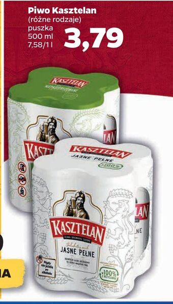 Netto Piwo kasztelan oferta