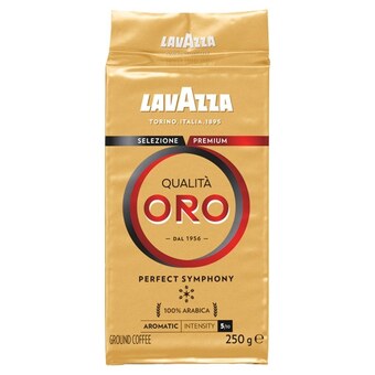 Auchan Lavazza qualità oro perfect symphony kawa mielona 250 g oferta
