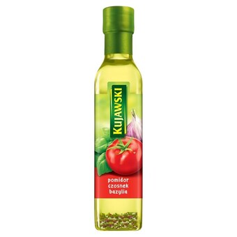 Delikatesy Centrum Kujawski olej rzepakowy z pierwszego tłoczenia z pomidorami czosnkiem i bazylią 250 ml oferta