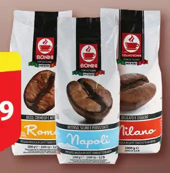 Auchan Kawa ziarnista bonini oferta