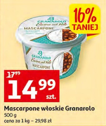 Auchan Mascarpone granarolo oferta