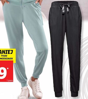 Lidl Spodnie damskie esmara oferta