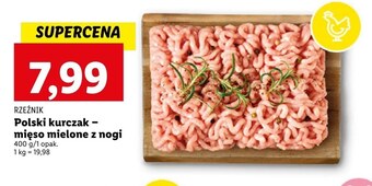 Lidl Mięso mielone rzeźnik oferta