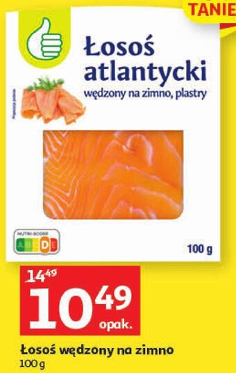 Auchan Łosoś wędzony oferta