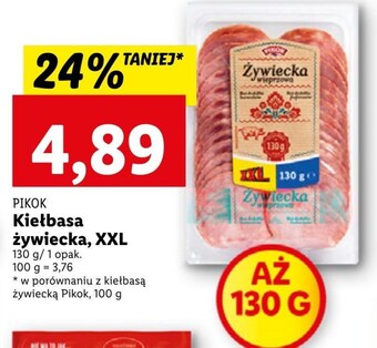 Lidl Kiełbasa pikok oferta