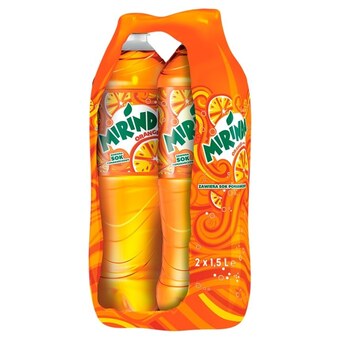 Auchan Mirinda orange napój gazowany 2 x 1,5 l oferta