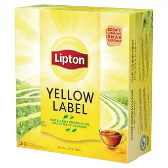 Netto Lipton yellow label herbata czarna 200 g (100 torebek) oferta