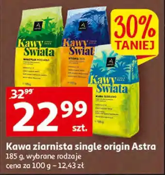 Auchan Kawa ziarnista astra oferta