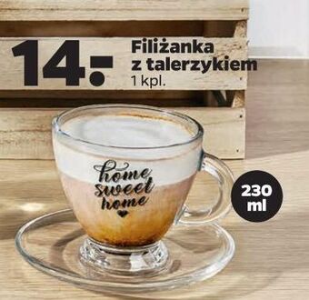 Netto Filiżanka z talerzykiem 230 ml oferta